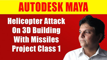MAYA | HELICOPTER MODELING & ANIMATION Class 1
