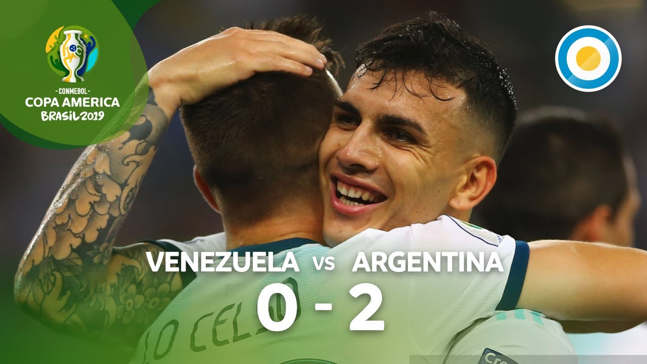 Gol de Giovani Lo Celso | Venezuela 0-2 Argentina | Copa América 2019 Falla del arquero venezolano que Lo Celso no dejó escapar para marcar el segundo gol para el seleccionado argentino. De esta forma, la albiceleste se impone por dos tantos a los vinotinto.

#Fútbol #CopaAmerica #VENARG
#VibraElContinente #SomosArgentina

Emitido por la Televisión Pública Argentina el 23 de junio de 2019

https://www.tvpublica.com.ar
https://facebook.com/tvpublica
https://instagram.com/tv_publica
https://twitter.com/tv_pub