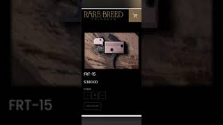 Rare Breed FRT-15 Is Now A Machine Gun