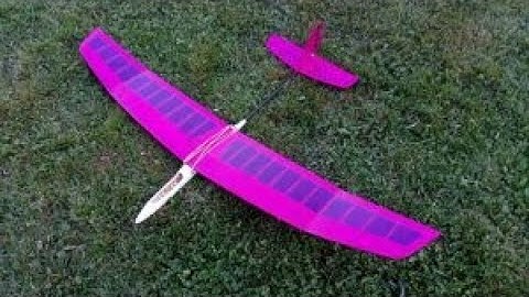 Fling rc glider bungee launch
