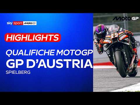 Video MotoGP, gli highlights delle qualifiche del GP d'Austria a Spielberg