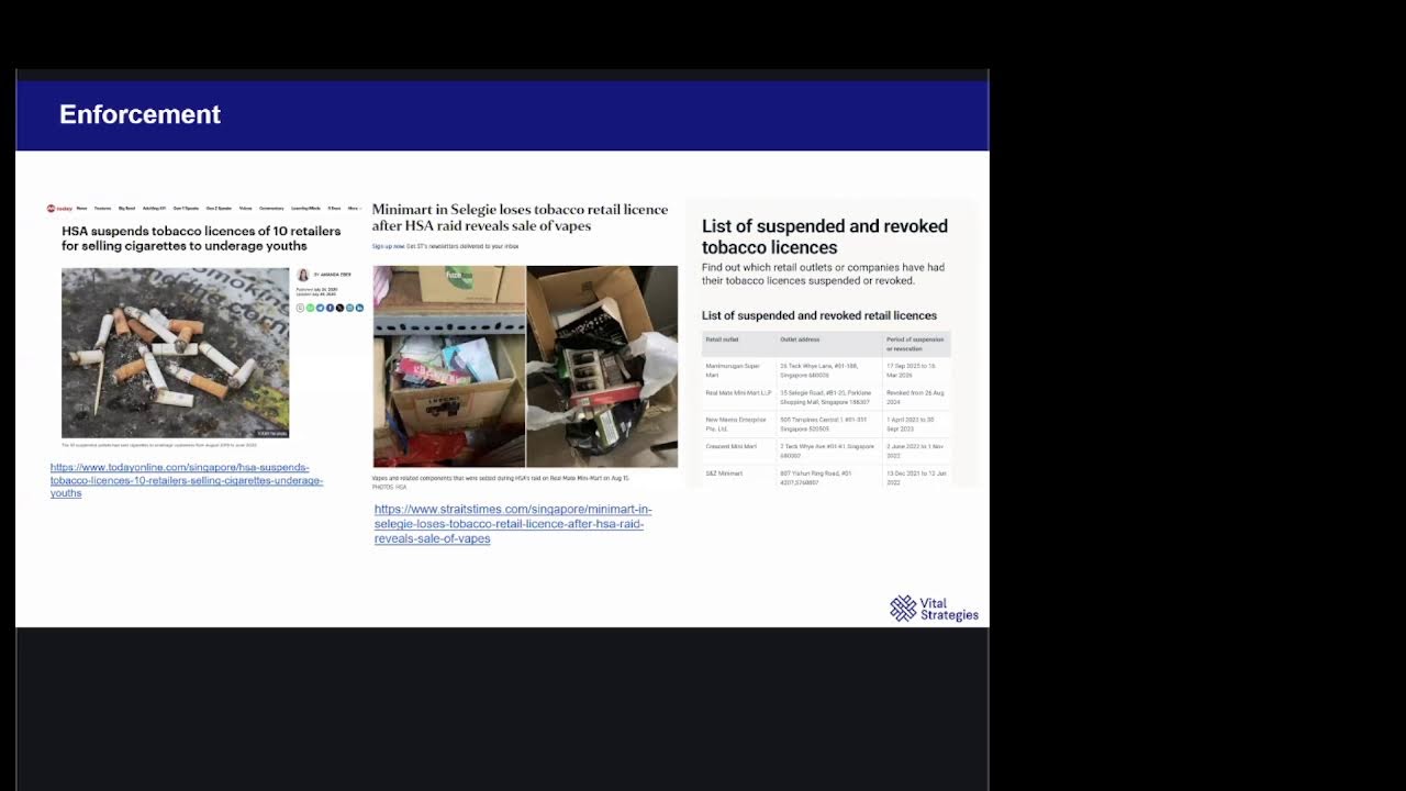 Tobacco vendor Licensing to advance tobacco control