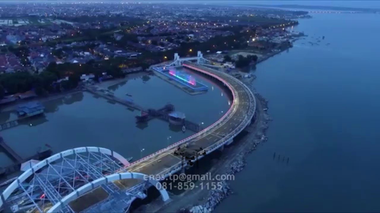 JEMBATAN KENJERAN SURABAYA - AERIAL