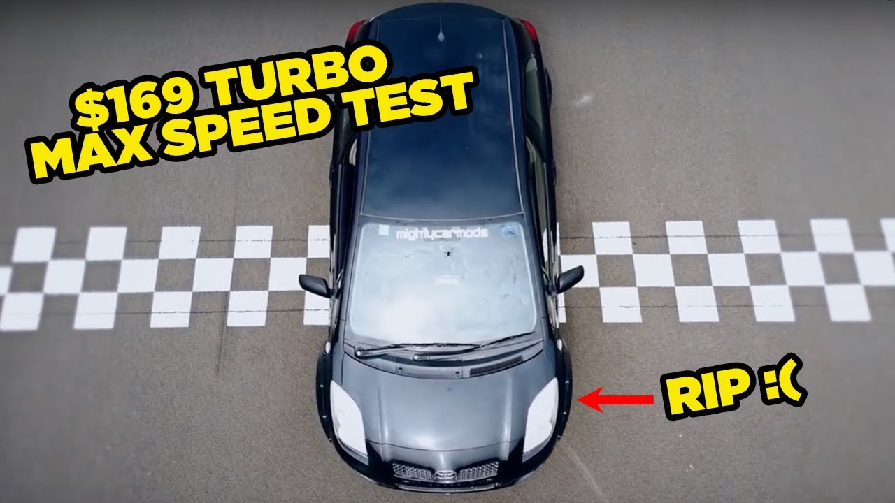 $169 eBay Turbo Yaris - MAX SPEED TEST (RIP), on YouTube