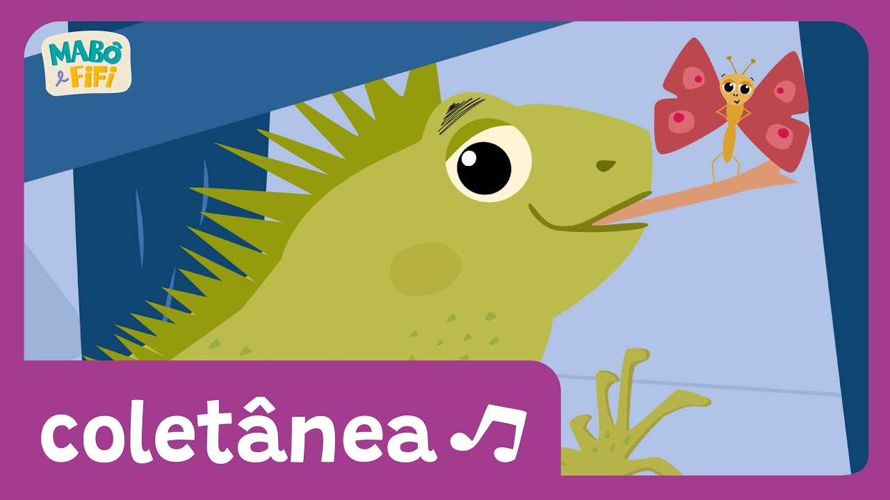 3 clipes divertidos+ sons de animais | Borboletinha+ Descasquei a banana+ Onça Pintada | @maboefifi