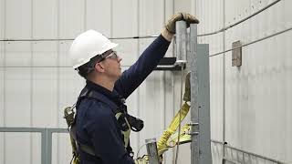 3M DBI SALA Lad Saf Flexible Cable Ladder Safety Systems Instructional Video