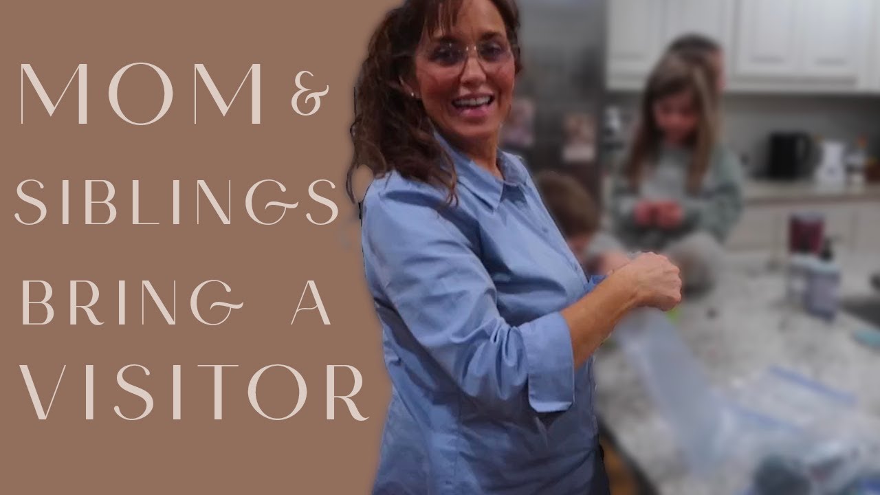 Michelle and Siblings Come Visit + A Cute Visitor