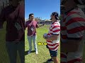 Putting USMNT fans' juggling skills to the test for pitchside passes ⚽💫