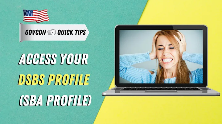 Where to find your DSBS SBA Profile?! (Dynamic Small Business Search) | GovCon Quick Tips