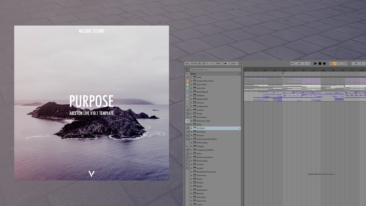 Melodic Techno Ableton 10 Template (Purpose)