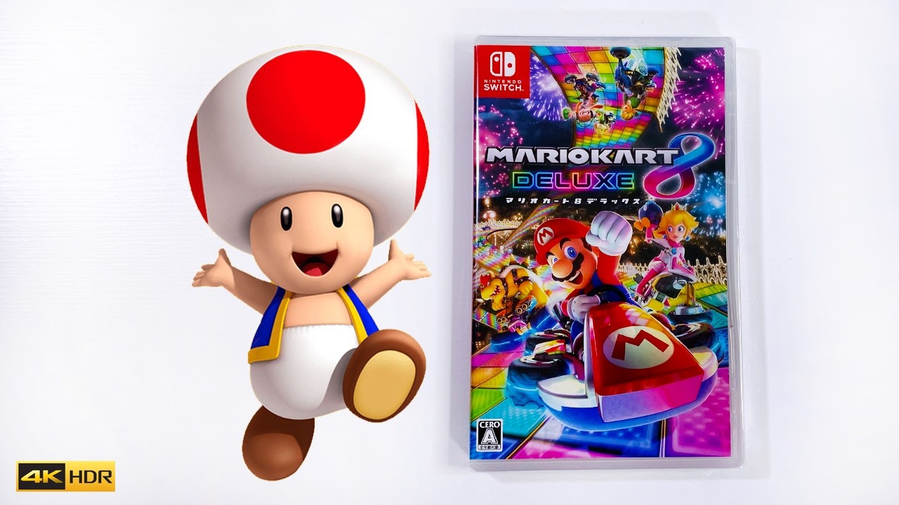 Mario Kart 8 Deluxe Toad on Nintendo Switch 2 - YouTube