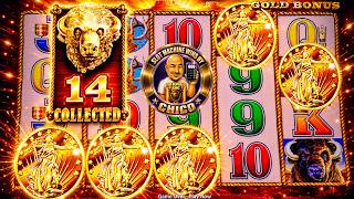 RARE 5 COIN TRIGGER WITH 14 GOLD HEADS on Buffalo Gold