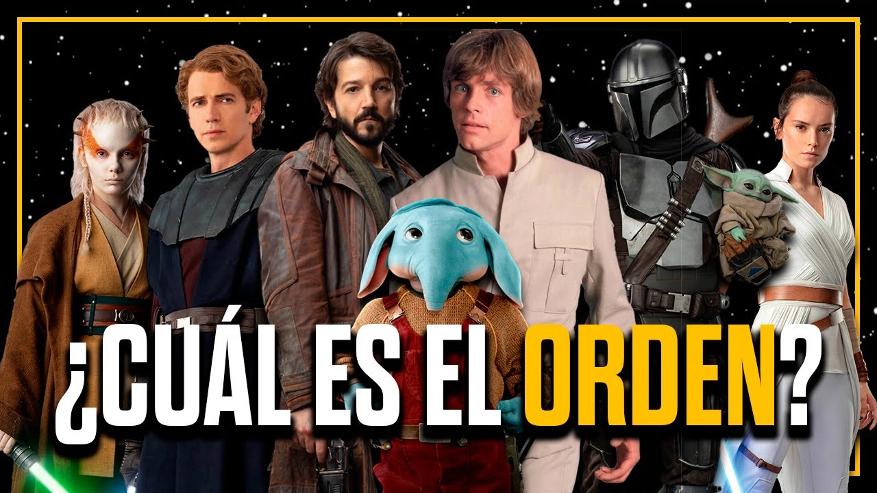 ¿Cómo ver STAR WARS en orden CRONOLÓGICO? (Actualizado 2025)