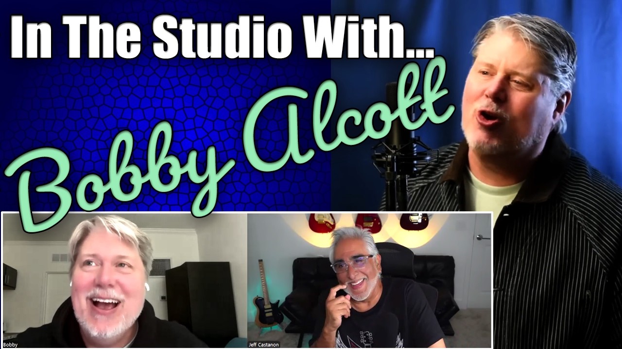 In The Studio with Bobby Alcott (from Leonid & Friends)!