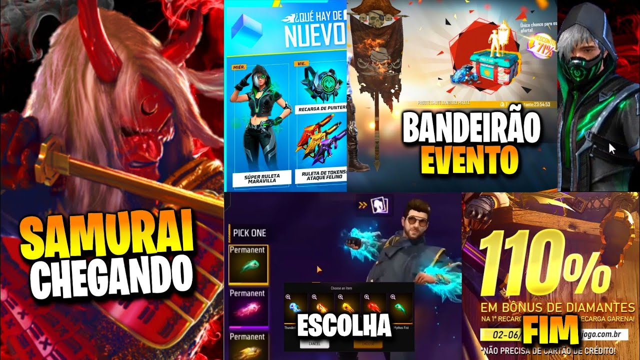 Free Fire: evento recarga de diamantes dá bônus de até 110%, free fire