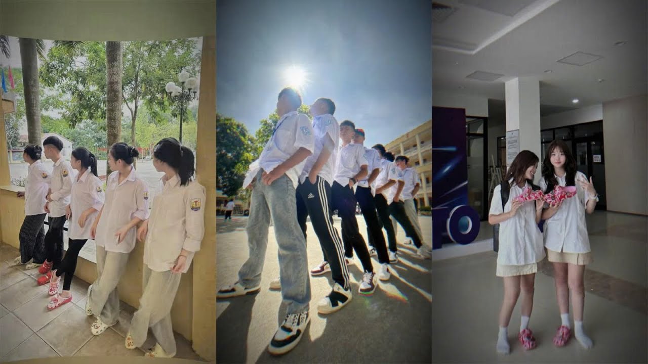 TikTok Học Sinh 💕 Những Khoảnh Khắc Đi Học Bá Đạo Của GenZ #24