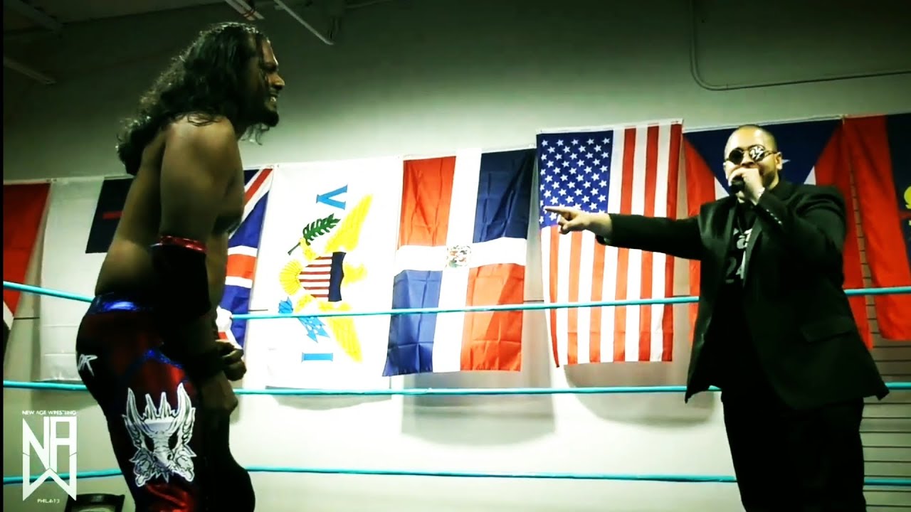 FLASHBACK: Kris Kage arrives in New Age Wrestling!!!