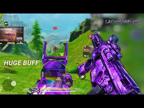 0 RECOIL in LONG RANGE + FAST KILLING | BEST LACHMANN 556 GUNSMITH CODM BR | CODM BR GAMEPLAY 