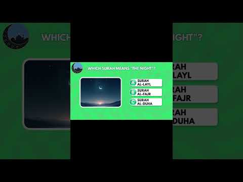 Islamic Short Quiz
