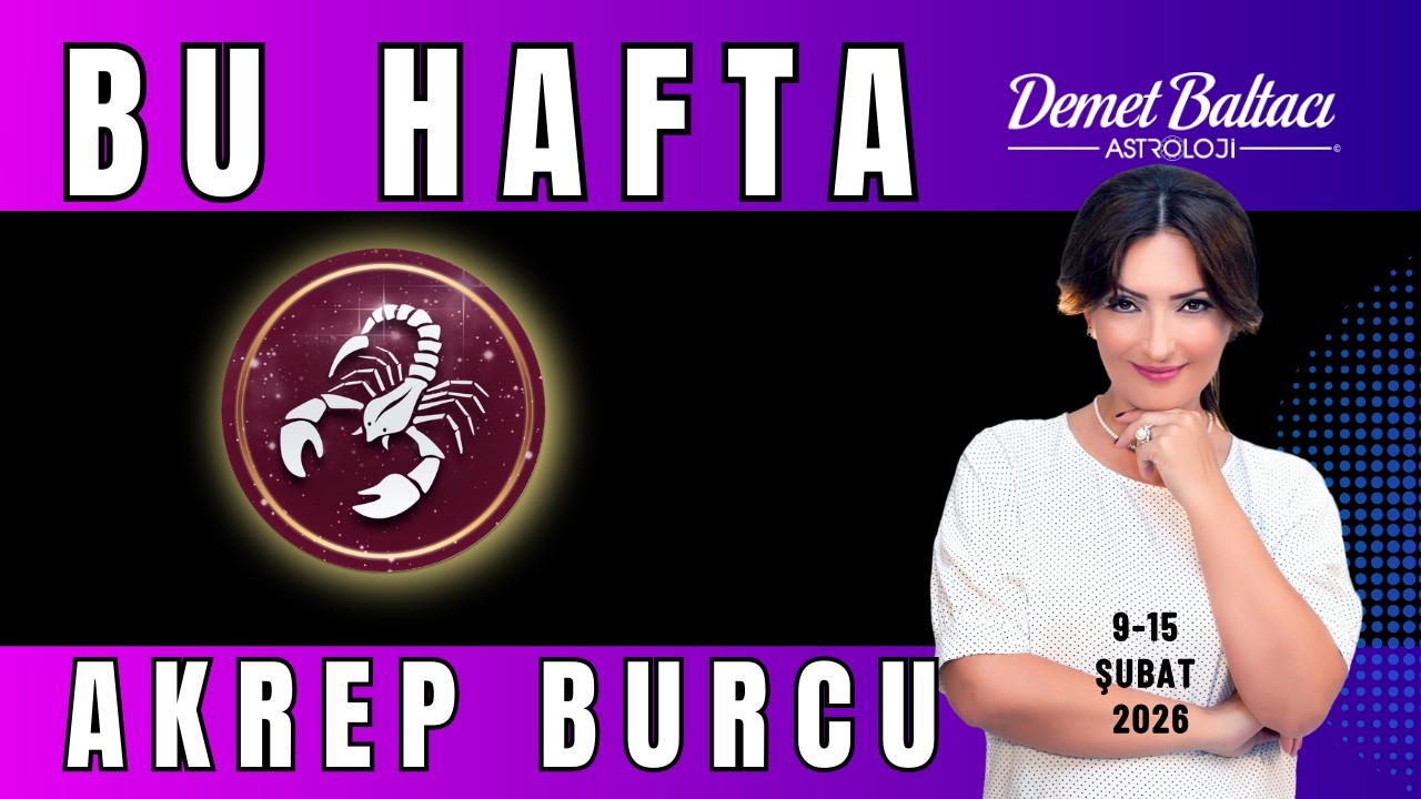 AKREP Burcu 🔥 Haftalık Yorum ⭐ Dikkat! Satürn döngüsü başlıyor. 🔥 #Astroloji #satürn #akrepburcu