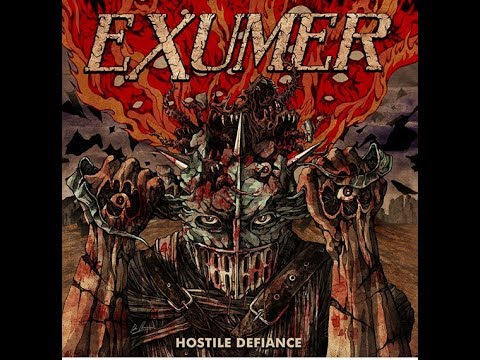 Exumer debut new song 'Hostile Defiance' off new album tracklist/art and Euro tour unveiled..!