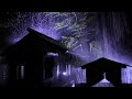 Instant Sleep in 3 Minutes | Strong Rain & Thunder on Metal Roof Ambience
