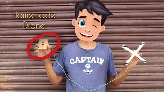 How To Make Drone At Home || Homemade Drone || Cheapest Drone by Irfan's Idiotic Ideas 988 views 9 months ago 4 minutes, 38 seconds