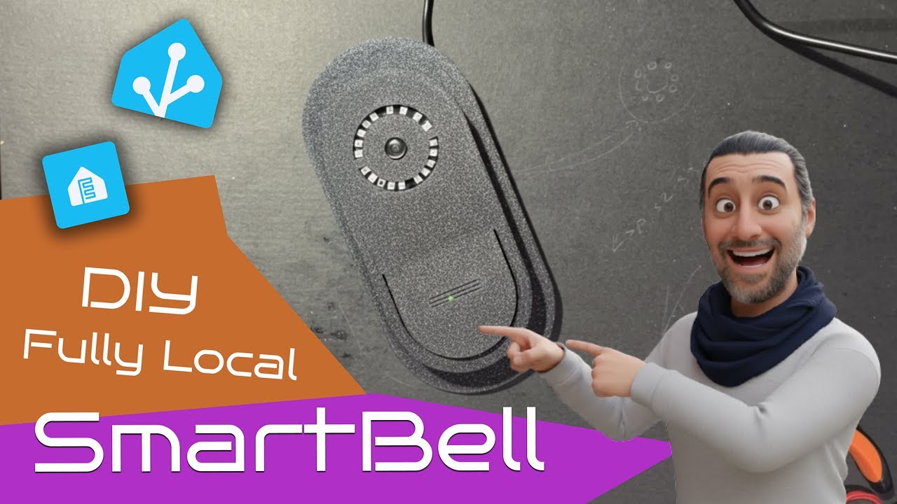 Умный дверной звонок ESPHome для Home Assistant