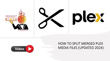 #plex  #howto  to Split 2 Merged Files using Plex (Updated 2024)