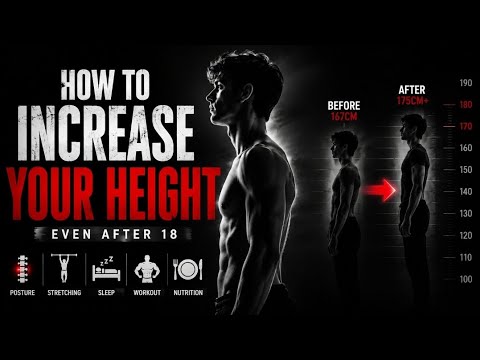 How to increase your height (even after 18) - YouTube