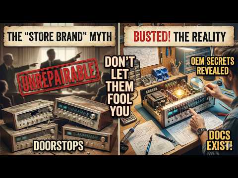 The Biggest LIE in Vintage Stereo HiFi Audio. It Involves Pioneer, Marantz, & Sansui Music Gear. thumbnail