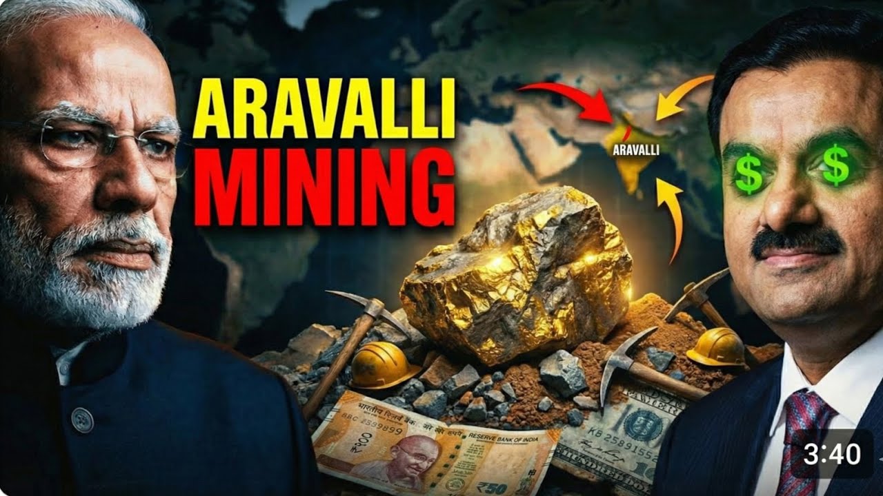 Adani & Aravalli The Dark Truth They Don't Want You to Know! Exposed
