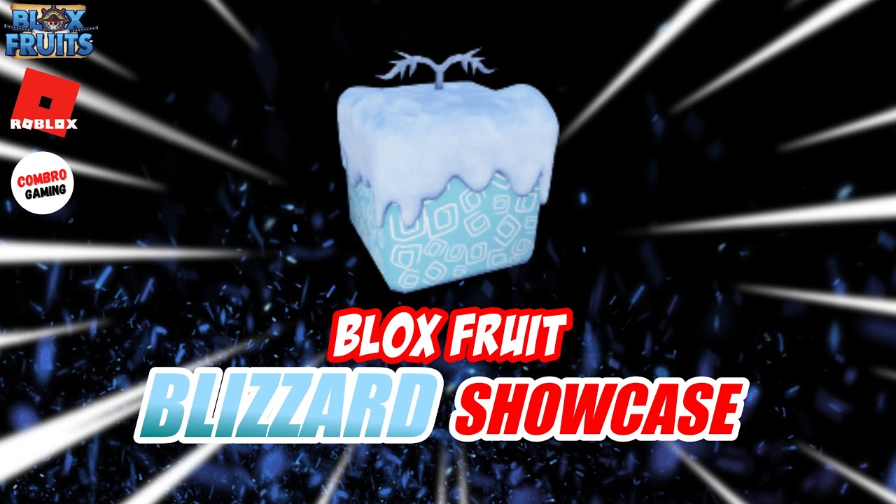 BLIZZARD SHOWCASE - BLOX FRUIT - ROBLOX 