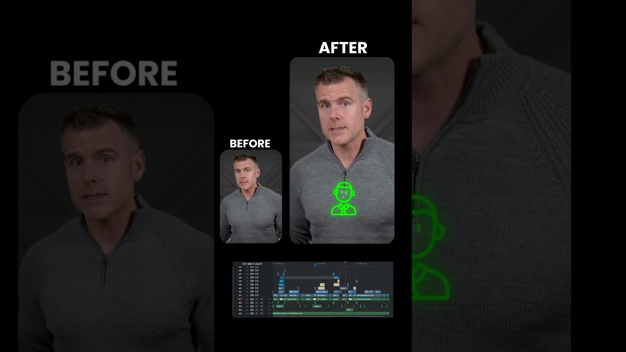 Before vs After of Talking head video #sales #editing #videoeditor #contentcreation #reels