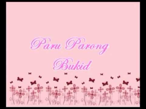 Paru parong Bukid instrumental with lyrics