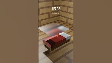 Minecraft Bed vs Cloth Simulation: From 1 Face to 4096 Faces! | #blender