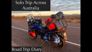 Australia Motorcycle Road Trip  Brisbane to Perth via the Nullarbor on a 2013 Suzuki V Strom DL650
