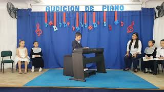 JUAN FELIPE LOPEZ  - Tema: Método/Danza india - Audición final de piano Grado 2° 1