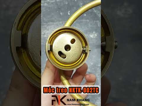 Treo Khăn Tròn Bằng Đồng NKTK-002TC