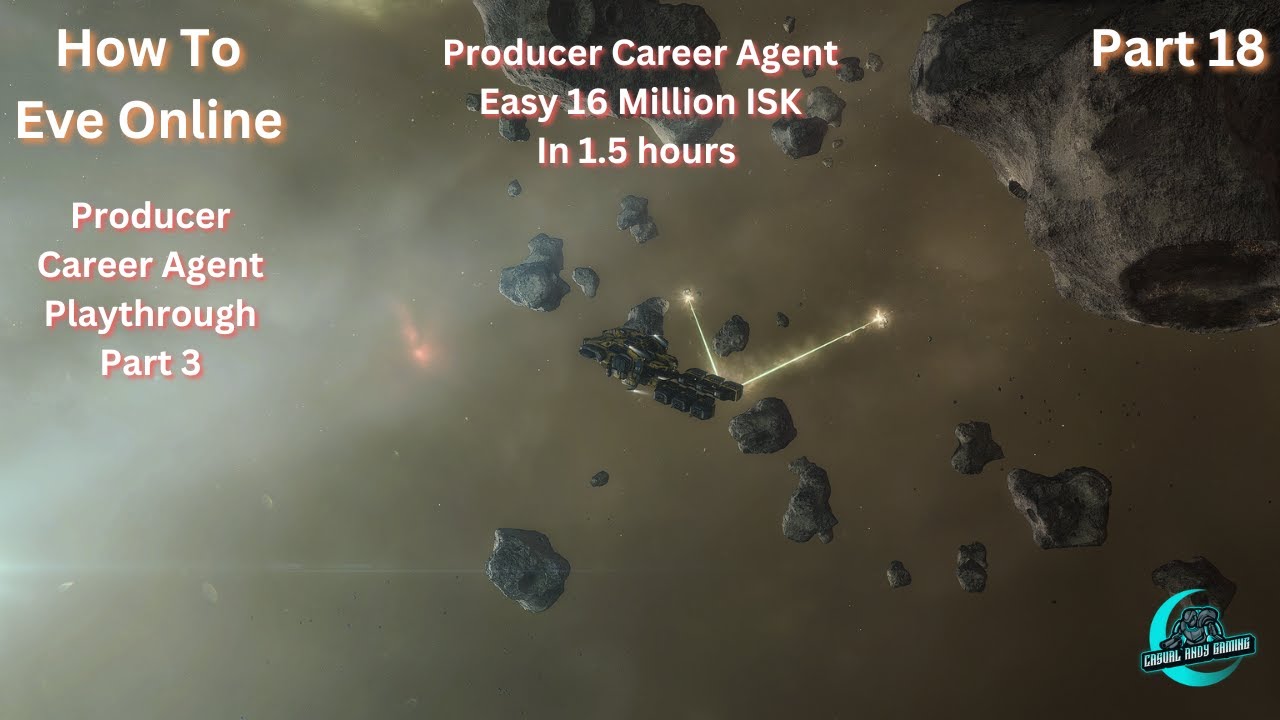 EVE Online New Player Tutorial Producer Career Agent Part 3 Final
