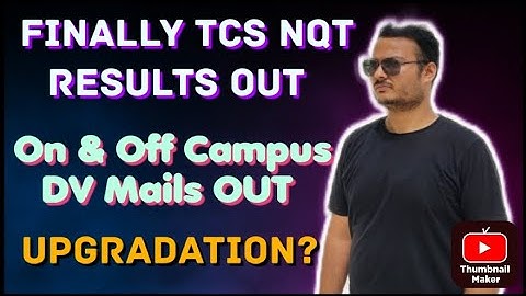 Finally TCS NQT Results OUT || region wise Offcampus and Oncampus || Upgradation results too?