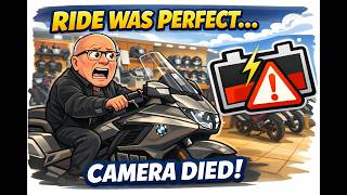 BMW Ride with Mark Most Wanted… Until the Camera Quit
