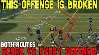 MOST BROKEN OFFENSE in Madden NFL 24! 2 Plays That SCORE VS EVERY DEFENSE! Best Plays Tips & Tricks