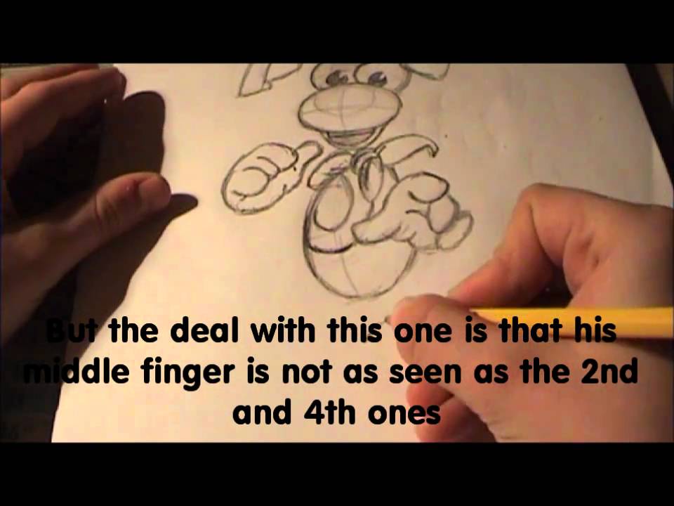Thematafata-How To Draw Rayman #20 - YouTube