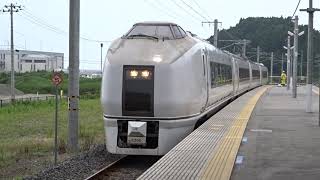 常磐線651系 普通列車 富岡到着