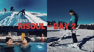 RISOUL DAY 2- Nepalese skiing in French ALPES!!