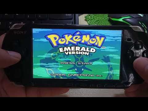 generøsitet Stejl suppe Pokemon Emerald running on my PSP-3000 - YouTube