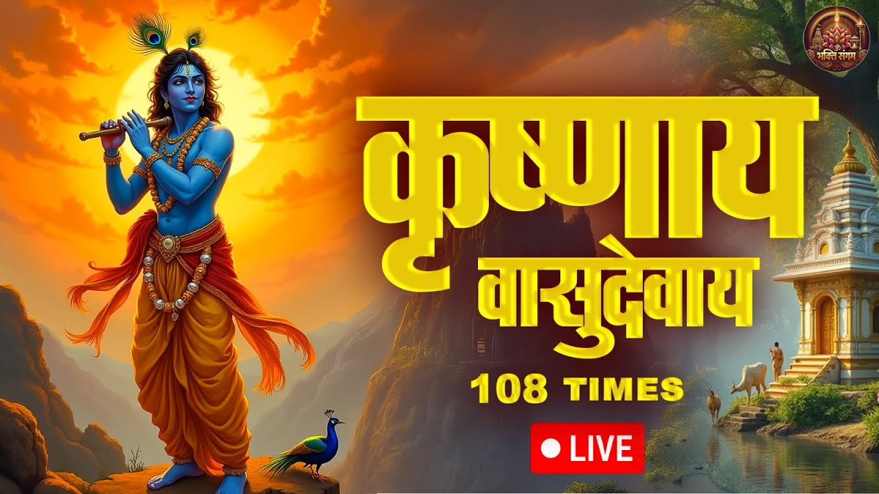 शक्तिशाली कृष्ण मंत्र | कृष्णाय वासुदेवाय | Krishnaya Vasudevaya | Bhakti Song | Krishna Bhajan