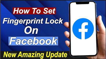 How To Set Fingerprint Lock On Facebook || Facebook Par Fingerprint Lock Kaise Lagaye ||