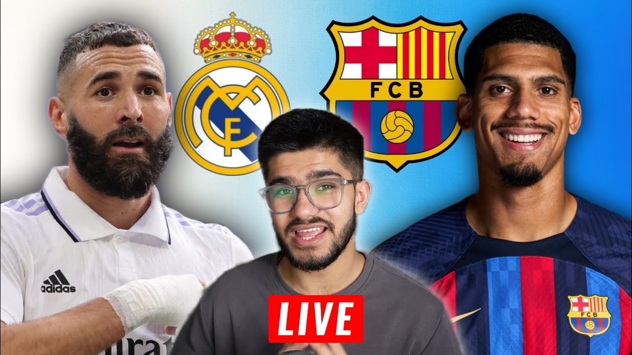 Real Madrid vs Barcelona LIVE Copa Del Rey 2023 | El Clasico REACTION ...